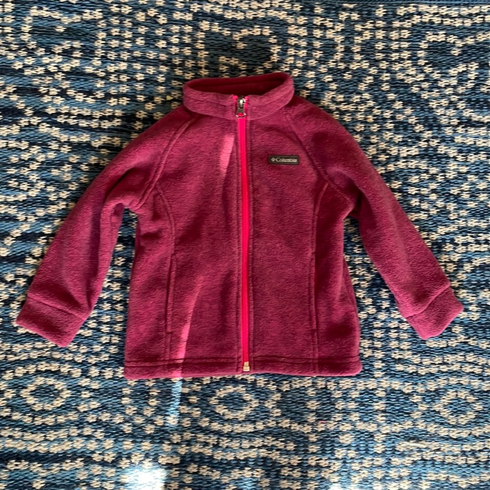 Toddler Columbia Full Zipper Fleece Jacket